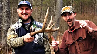 PUBLIC LAND Monster Buck Postseason Scouting Tips with Guide Steve Sherk in Pennsylvania - CRAZY 12