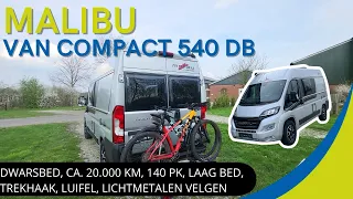 CAMPERS | Malibu Van Compact 540 DB 2020 | OP NAAR DE CAMPING MET DEZE FLEXIBELE ALLROUNDER!