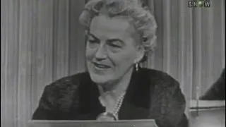 What's My Line? - Gracie Fields; Laraine Day [panel] (May 1, 1955)
