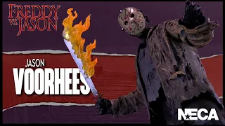 NECA Freddy Vs Jason Ultimate Jason Voorhees 2022 Reissue @TheReviewSpot