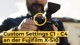 Fujifilm X-S10: Custom Settings C1 - C4