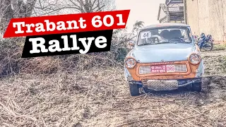 Rallye Trabant 601, Vorstellung, Motor Start, Offroad Runde