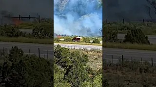 I-70 Closed ​⁠Eagle River Wildfire #short ~ Escape To Reality @igzotic