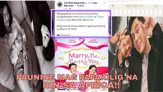 PAULO AVELINO AND JANINE GUTIERREZ MAGPAPAKILIG NA RIN SA AFRICA!!