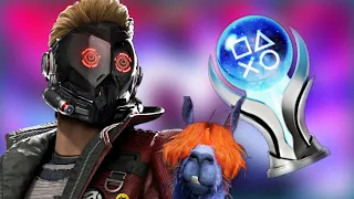 Guardians Of The Galaxy's Platinum Trophy is Hilarious!!