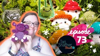 Tori Creates // Episode 73 // Crochet Stuffie Parade + Knitting is Back!