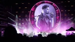 140814 Queen + Adam Lambert Live In SUPERSONIC 2014 - Crazy Little Thing Called Love