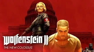 Wolfenstein II - The New Colossus сложность-хардкор #1:Сидячий воин.