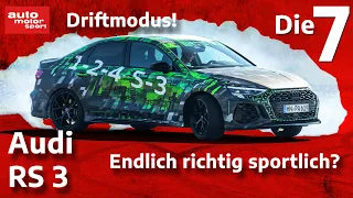 Fünfzylinder, Driftmodus, kein Nachfolger: 7 Fakten zum Audi RS 3 | auto motor und sport