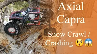 RC Snow Crawl Capra at Mt Pinos 4K (2020)