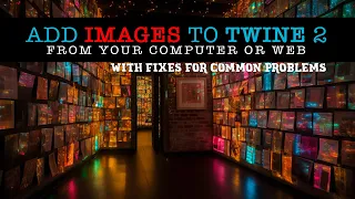 Twine 2 - Add Images from Your Computer or Web