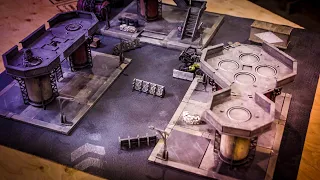 Make your own Battle mat for your Scifi Skirmish Wargames.