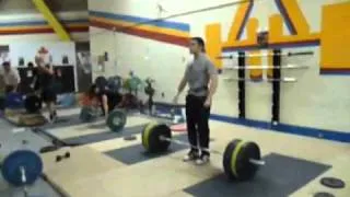 David Earle - 140kg Clean and Jerk @ 69kg bodyweight