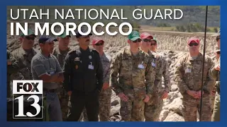 Utah National Guard helping Morocco during training trip