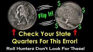 Wildly Valuable State Quarter Errors You Should Look For - No One Else Does!!