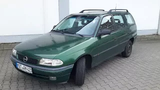 Opel Astra F Caravan | 1,6 Liter | mit Nebelscheinwerfer | grün