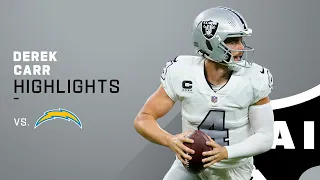 Derek Carr's Best Passes from 2-TD night | Week 4