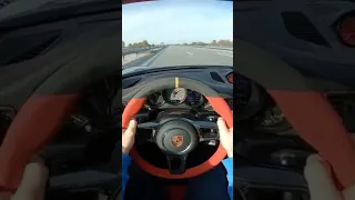 Porsche GT2RS autobahn POV @thomcollector