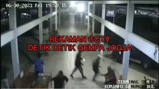 Rekaman CCTV Detik Detik Gempa Bantul Yogyakarta 6,6 Magnitudo,30 Juni 2023.