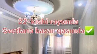 Svetlana bazar qasında 2-qabatta 3 xanalı kvartira satıladı. Bahası 260 Mln, kelisimli. 📞: 905934905