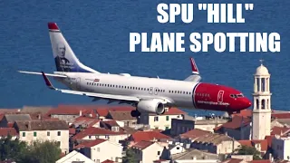 Split Airport SPU/LDSP - 10 Minutes Hill View Planespotting - Ep. 2