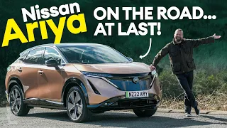 Nissan Ariya 2022 first drive - on the road...at last! / Electrifying