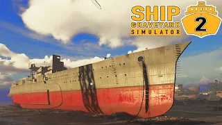 Кладбище Кораблей - Распил Корабля Fuso - Warships DLC - Ship Graveyard Simulator 2