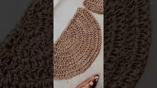 Crochet Rug Tutorial on Channel | Crocheted Door Mat | Jute Rug