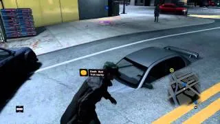 Watch Dogs - Woman stuck in road