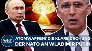 UKRAINE-KRIEG: Atomwaffen-Einsatz? Die klare Drohung der NATO an Wladimir Putin