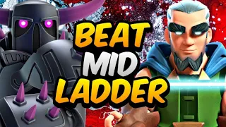 HOW TO ESCAPE MID LADDER VS. OVERLEVELD PLAYERS WITH PEKKA BRIDGESPAM!