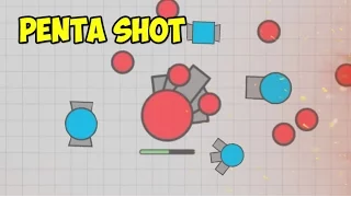 Diep.io PENTA SHOT ЛУЧШИЙ ТАНК В ДИЕПИО? СЕКРЕТЫ ПРОКАЧКИ | САМЫЕ МОЩНЫЕ ПУШКИ