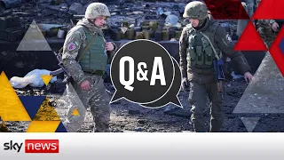 In full: Your questions answered on the War in Ukraine