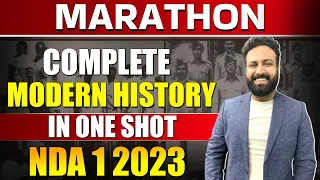 Modern History One Shot Marathon For NDA 1 2023 | History Revision For NDA 1 2023 | Learn With Sumit