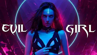 DARK MIX - Cyberpunk / Dark Techno / EBM / Industrial - "EVIL GIRL" - 1 Hour