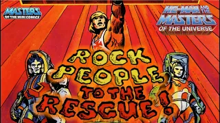 Masters of the Universe – “Rock People to the Rescue” 1986 minicomic narrated like an 80s cartoon!