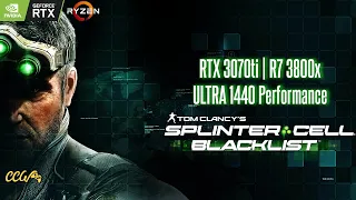 Splinter Cell Blacklist Max Settings | RTX 3070Ti + R7 3800x