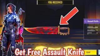 How To Get  Assault Knife in Cod mobile 2024 | Unlock Assault Knife in Cod mobile 2024