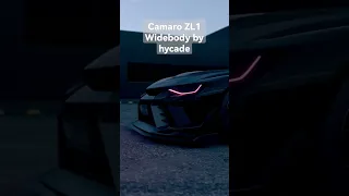 Camaro ZL1 Widebody by hycade #widebody #Camaro #zl1 #zl11le #musclecar #tuning #bodykit #widebody