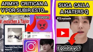 ULTIMO MINUTO🔴ACUS4N a TAE X QUERER PERJUDICAR A JIMIN,JK Y BTS!😡SUGA CALLA A HAT3RS😨noticiasdebts