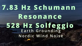 7.83 Hz | Schumann Resonance Music, Powerful Healing Frequency | 528 Hz Solfeggio Sleep & Learning