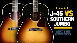 Gibson J-45 vs Southern Jumbo – What's the Difference?