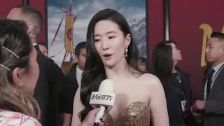Lưu Diệc Phi Trả Lời Phỏng Vấn Tại Buổi Ra Mắt Phim Mulan 2020