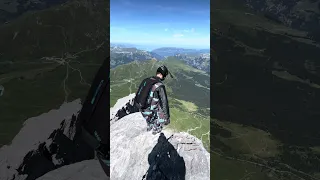 Switzerland Eiger Wingsuit BASE Jump
