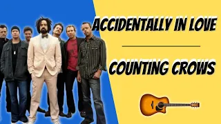 How to play "Accidently in love" by The Counting Crows on acoustic guitar