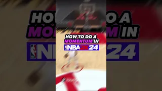 How to do the MOMENTUM CROSSOVER in NBA2K24!  #nba2k24 #shorts