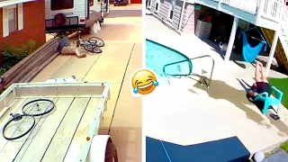 TRY NOT TO LAUGH! Funniest FAILS Caught on Camera Compilation
