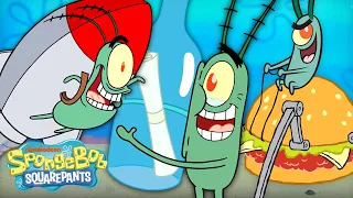 Plankton's Ultimate Schemes to Steal the Krabby Patty Formula 😈 | 40 Minute Compilation | SpongeBob