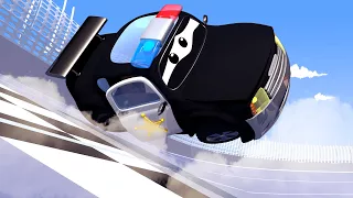 Tom the Tow Truck -  Matt's the POLICE CAR siren stopped working!  - Car City ! Trucks Cartoons