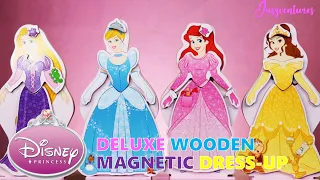 Disney Princess Deluxe Wooden Magnetic Dress-Up | Toy Review